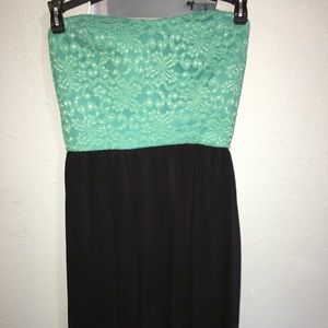 Strapless dress